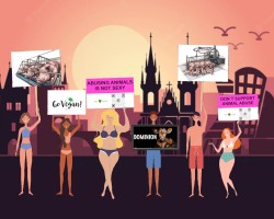 The Lingerie Protest (Praha)